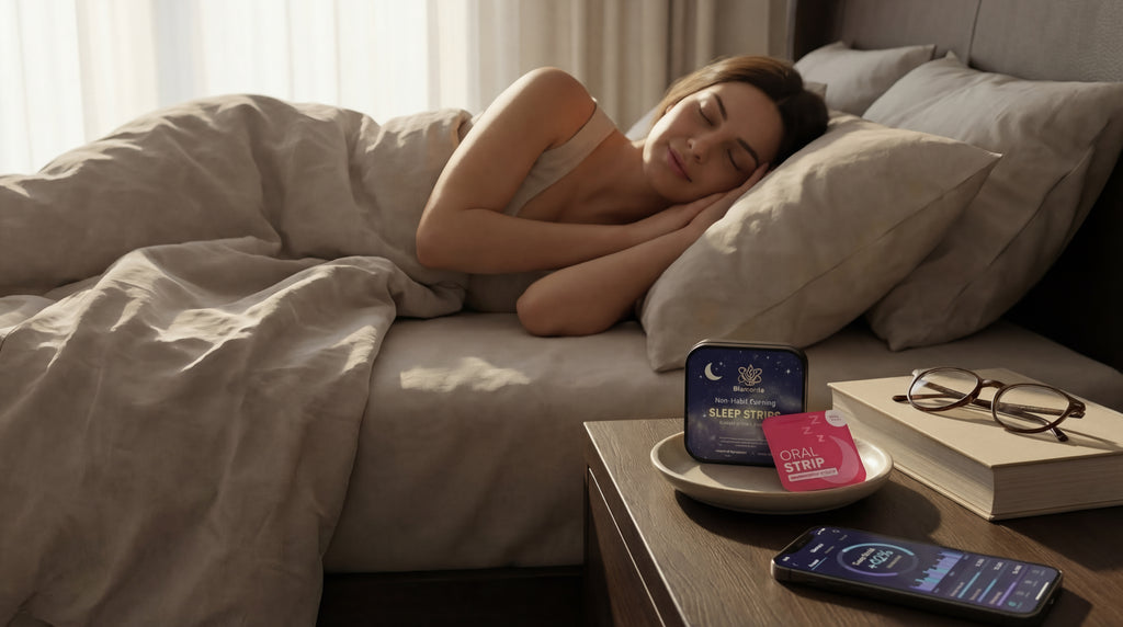 Sleep Oral Strips Fast-Acting, Non-Addictive Sleep Support