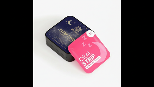 Sleep Oral Strips Fast-Acting, Non-Addictive Sleep Support